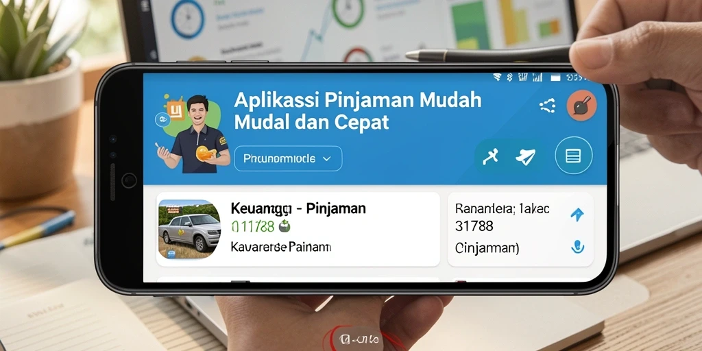 Tampilan antarmuka aplikasi Pinjaman 3178 yang user-friendly.