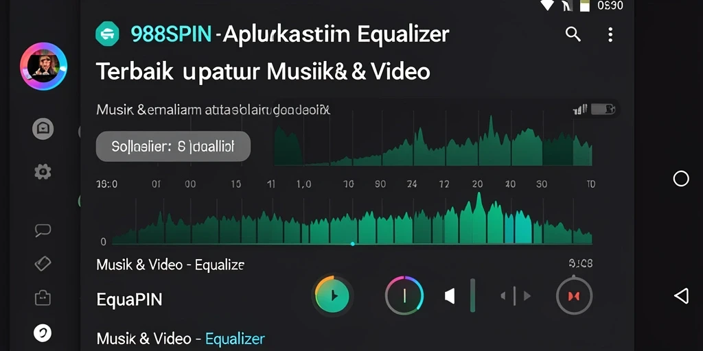Antarmuka pengguna 988SPIN yang menawan dan fungsional.