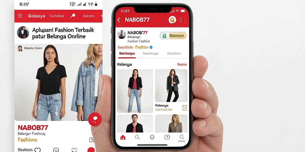 Antarmuka aplikasi NABOB77 yang menarik dan mudah digunakan.